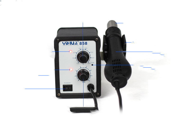 Advanced Fan Type Hot Air Desoldering Station Hot Air Gun surd